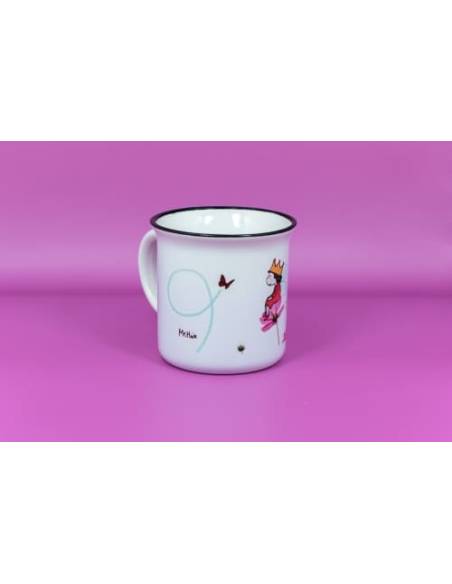 Taza Princesa con Flor