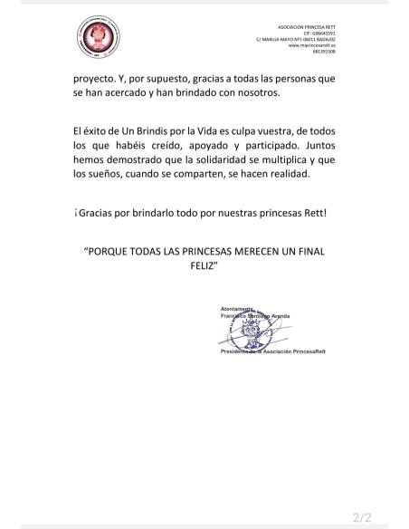 Copa "Un Brindis Por La Vida" AGOTADOS!!!