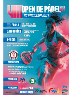 Inscripciones OPEN DE PADEL MI PRINCESARETT